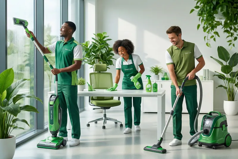 Мойщик окон сервиса Qlean